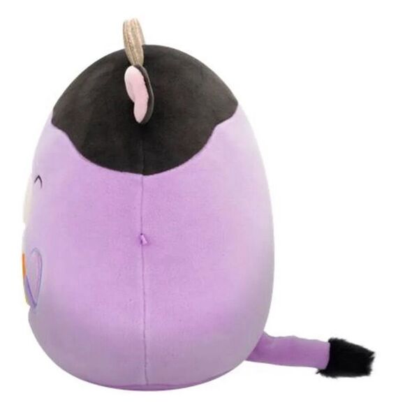 Halloween Squishmallow Alexie the Purple Cow 12” Holding Candy Corn NWT New Cute - Picture 3 of 15
